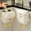 DIY Cream-Colored Wall-mounted Kitchen Trash Can 12L 2