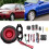 Car Security Alarm System Remote 12V 100m with Shock Sensor 16