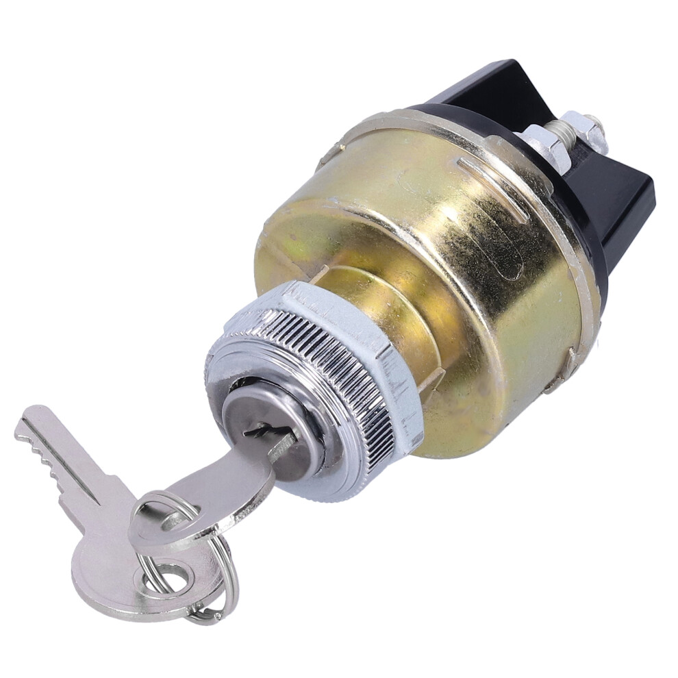 Universal Ignition Switch Lock Barrel Ks6180 With 2 Keys For Vehicles 7641340707391