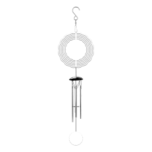 Blanks de gira-vento de sublimação para decoração externa, com 4 tubos espessos