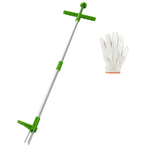 Herramienta extractora de malezas, desmalezadora vertical, herramienta manual para desmalezar con mango largo 1
