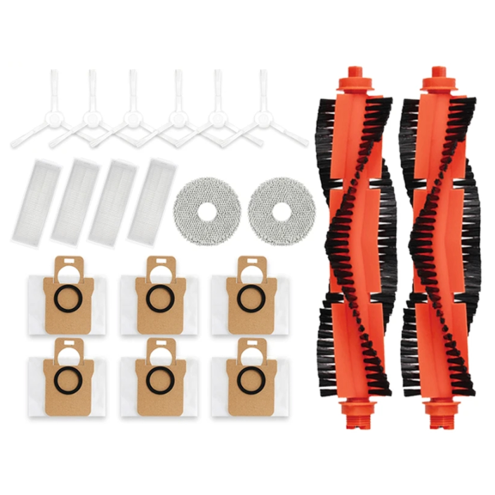 20PC FüR M30 Pro C107 Roller SeitenbüRste Filter Staubbeutel-image