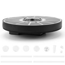 3,5 W Solarbrunnen für Vogelbad LED Solar Wasserbrunnen