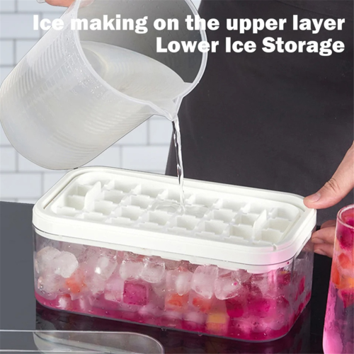 Behälter mit Deckel Formen Eiswürfelschalen 1