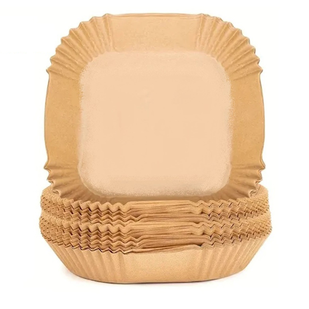 Papel De Aceite De Silicona Para Freidora De Aire De 125 Piezas Aceite De Silicona Para Alimentos-image