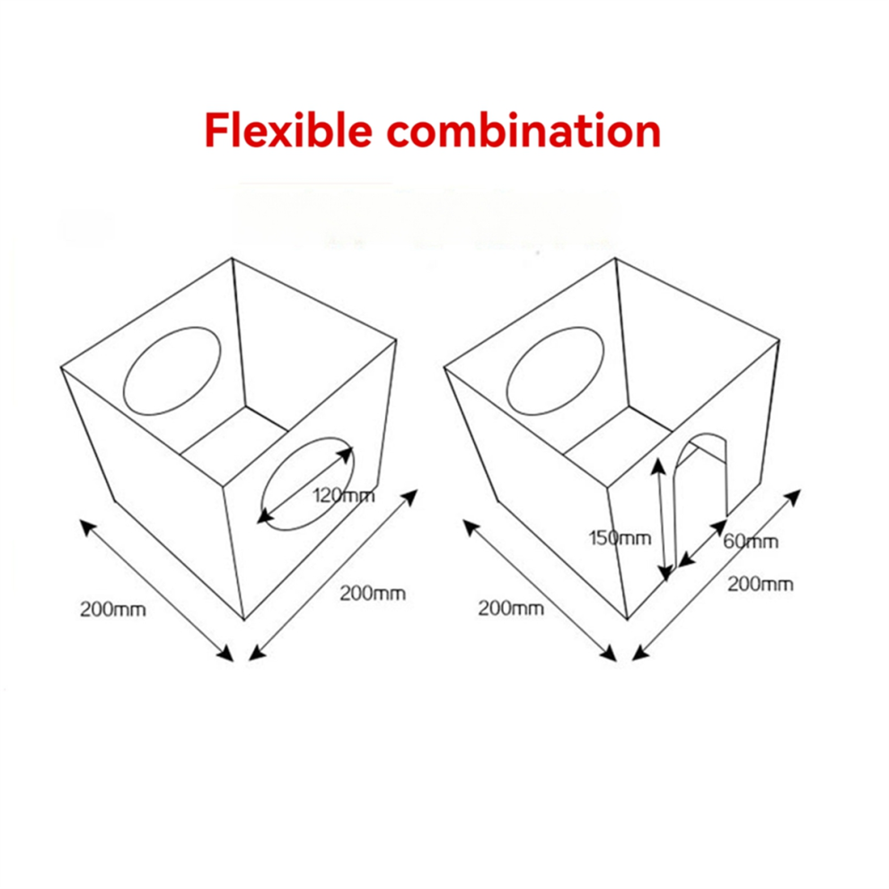 Cubierta De Caja De Polvo De Pulido Cerrada Cubierta De Cubierta De Polvo De Pulido Cuadrada-image