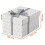 Aufbewahrungsboxen Home - ESSELTE - Format S - Weiß - Karton - x3 3