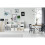 Aufbewahrungsboxen Home - ESSELTE - Format S - Weiß - Karton - x3 4