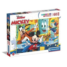 Puslespil 60 Maxi Super Farve Mickey
