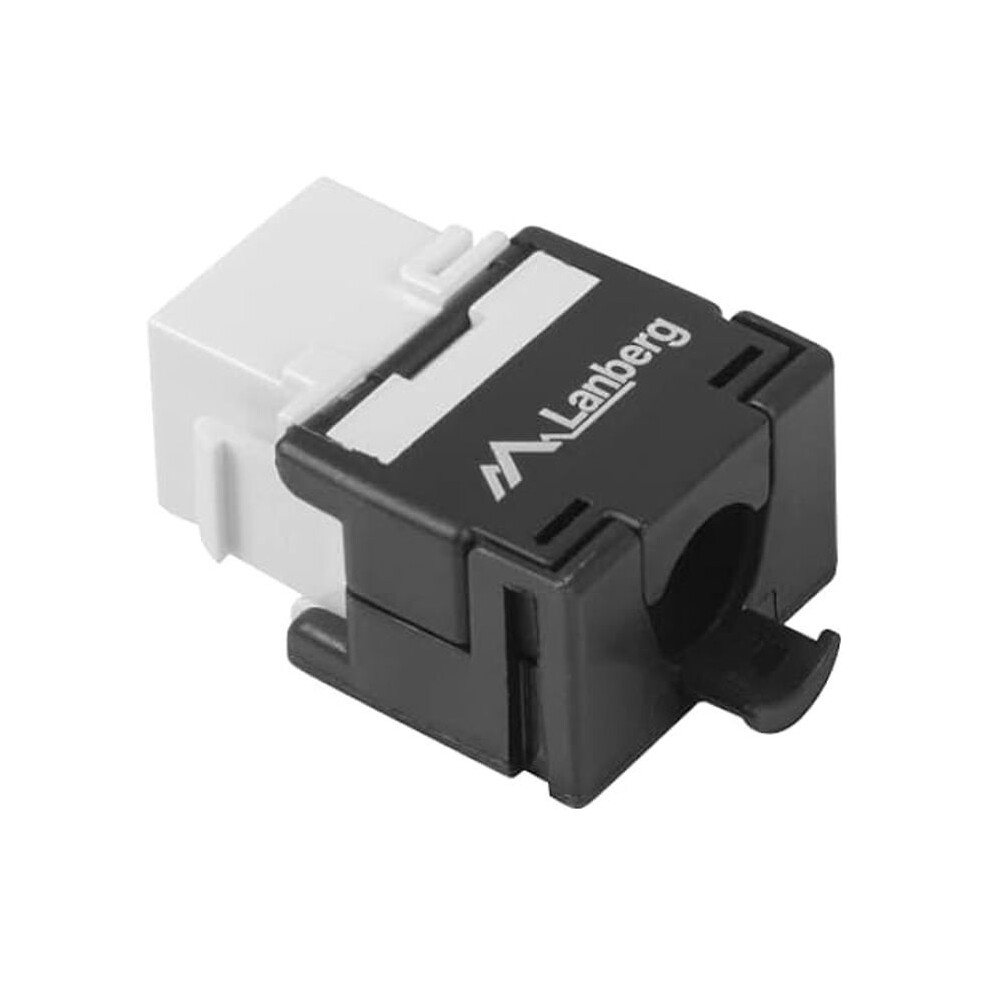 Lanberg Schwarz Keystone Modul Ksua-2000 Rj-45 Lsa Flach Weiß - Bild 7