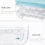 48 Double Silicone Large Capacity Ice Box Ice Storage Ice Box Blue 1