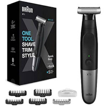 Multifunktionale Rasierer - BRAUN - SERIEX-XT500 - Wiederaufladbar - Kabellos - Komplett-Set