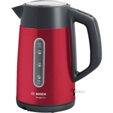 Bosch waterkoker TWK4P434 - 1,7 L - Rood - 2400 W - Antikalk