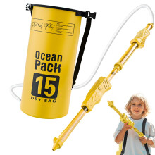 Backpack Water Gun for Kids, 15 Meters Range, Lightweight Summer Outdoor Toy for Water Fights