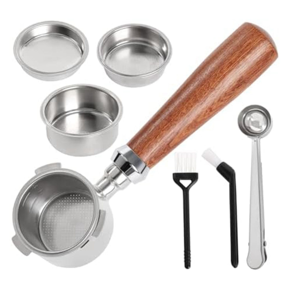 Portafiltro 51Mm Con Cestello Filtro 1/2/4 Tazza, 51Mm-image