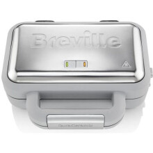Gaufrier - Breville - VST072X - Colore Grigio - Piccoli Elettrodomestici - Facile da usare