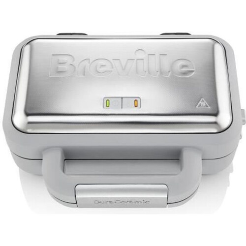 Breville Gaufrier - Breville - VST072X - Couleur Gris - Petit Électroménager - Facile à utiliser
