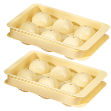 Grands moules à glaçons carrés, 5 cm, peu encombrants, kaki