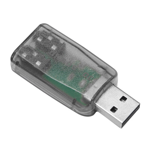USB naar 3,5 mm microfoonaansluiting stereoheadset 3D-geluidskaart audioadapter pc