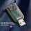 USB naar 3,5 mm microfoonaansluiting stereoheadset 3D-geluidskaart audioadapter pc 3