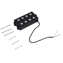 Captador Humbucker Noiseless Balance de 4 Cordas para Baixo e Guitarra