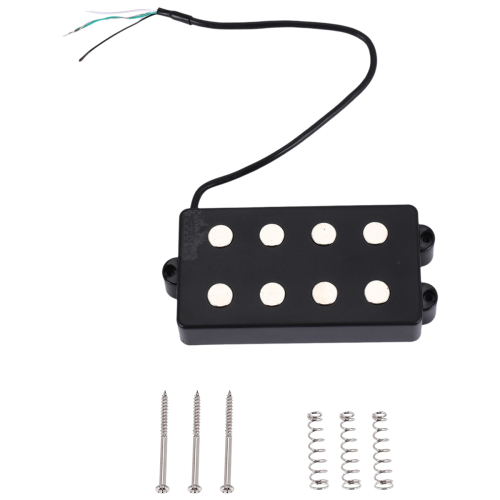 Αθόρυβος μαγνήτης μπάσου Humbucker 4 χορδών για κιθάρα 1