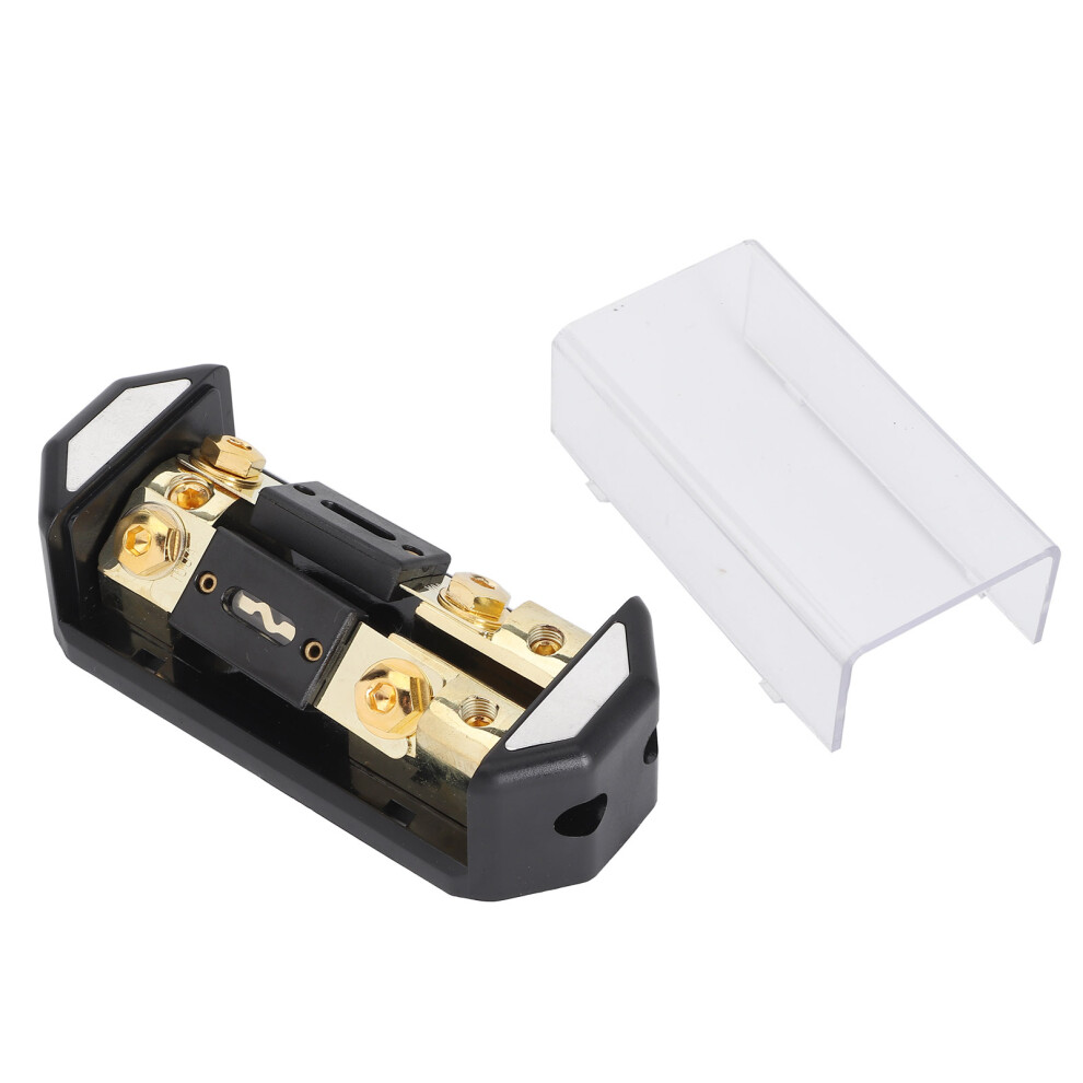 2 Way 100A Fuse Holder Box 1X0ga In 2X4ga Out 9121376586897