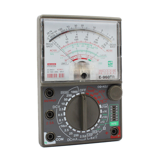 Multímetro analógico de-960tr CA CC Volt Ohm Corriente Pruebas Eléctricas 2