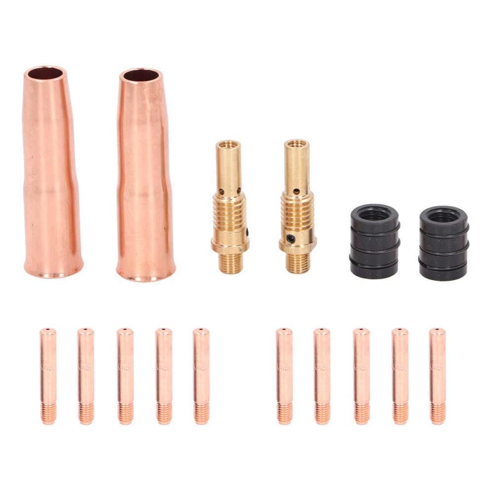 16Pcs MIG Welding Gun Accessory Kit Tip Nozzle-image-OPC-PJM2QSS-NEW