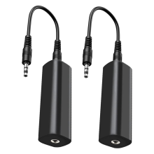Aardlus-isolatorruisfilter voor auto-audio/thuisstereo, 2 stuks