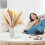 70 τμχ Φυσικό ντεκόρ Pampas Grass Decor, 17 ιντσών Dried Pampas Grass Decor 6