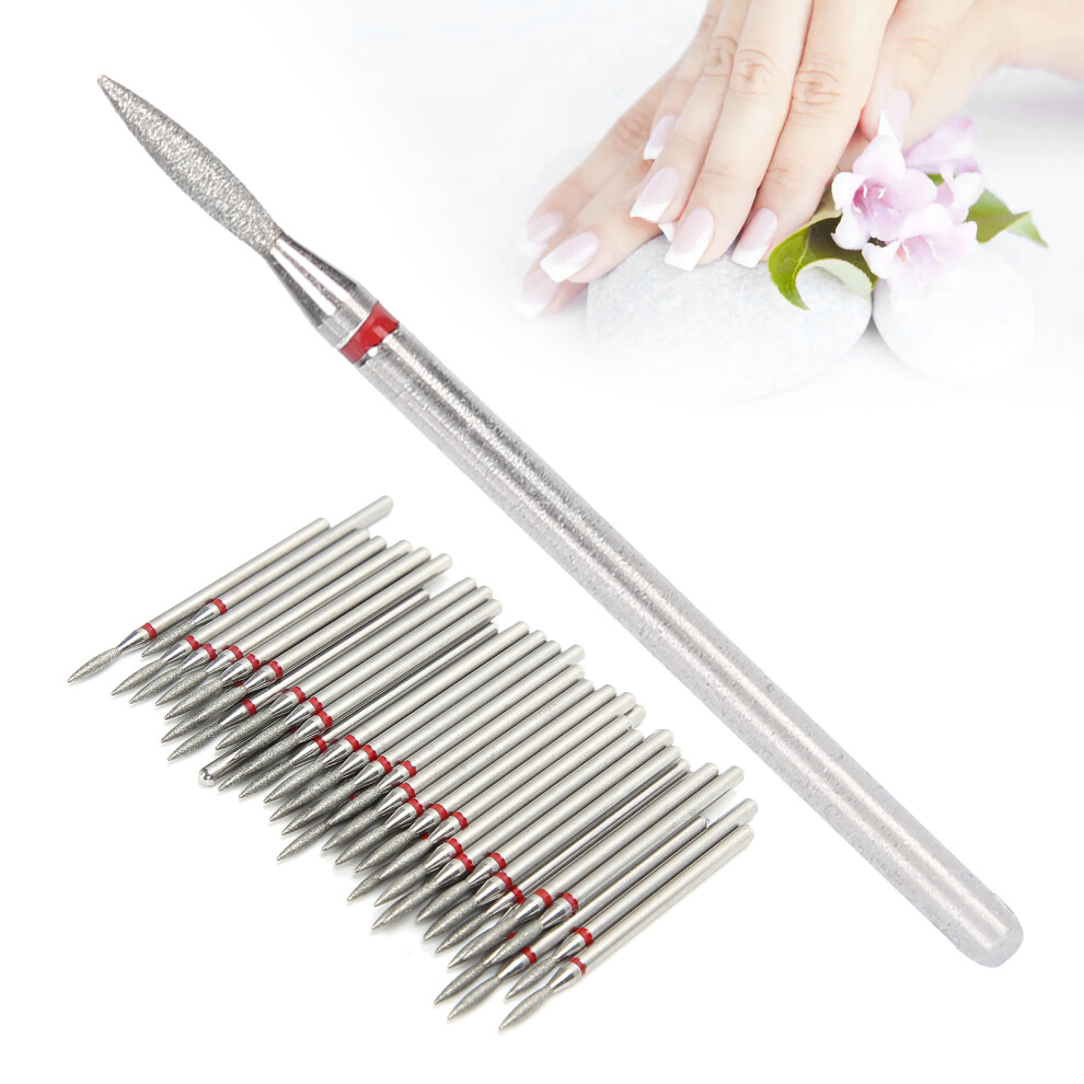 50pcs Nail Drill Bits 1.8mm for Polishing & Grinding - Multi-Function Set