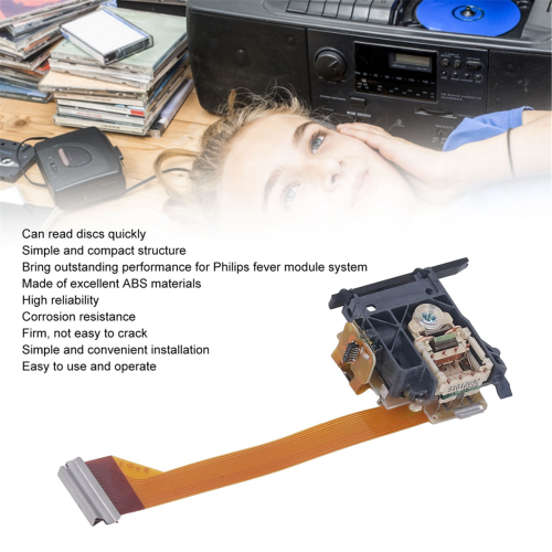 Optisk pickup, laserlinse, laserhoved, erstatning for febermodul 2