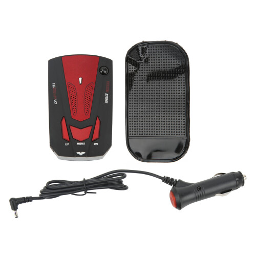 Rotes Auto-Radardetektor 360-Grad DC12V-Schutz 1