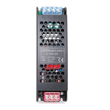 Konstant spændingsstrømforsyning 150W Slim driver til LED-strimler DC 24V