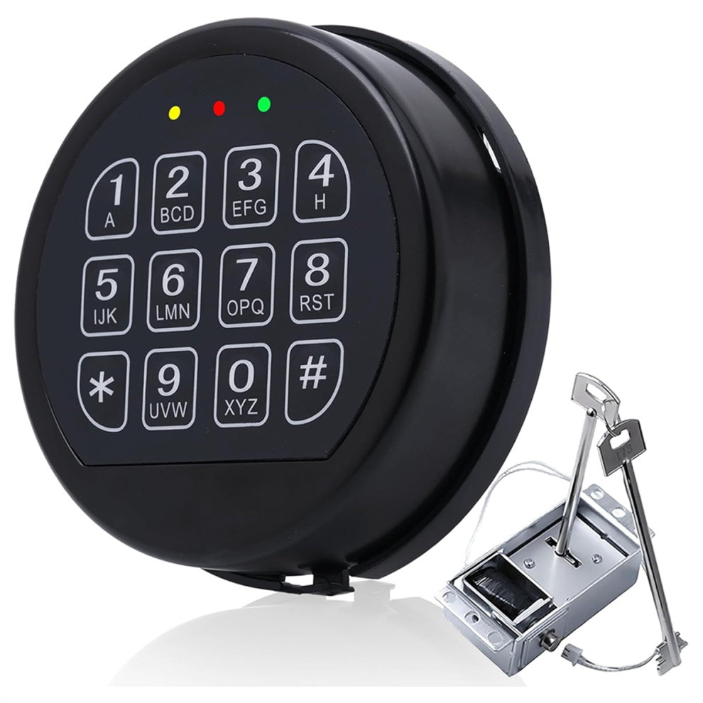 Safe Replacement Lock With 2 Emergency Keys 4713432472043