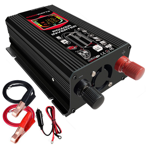 6000W bilinverter, DC 12V til AC 220V