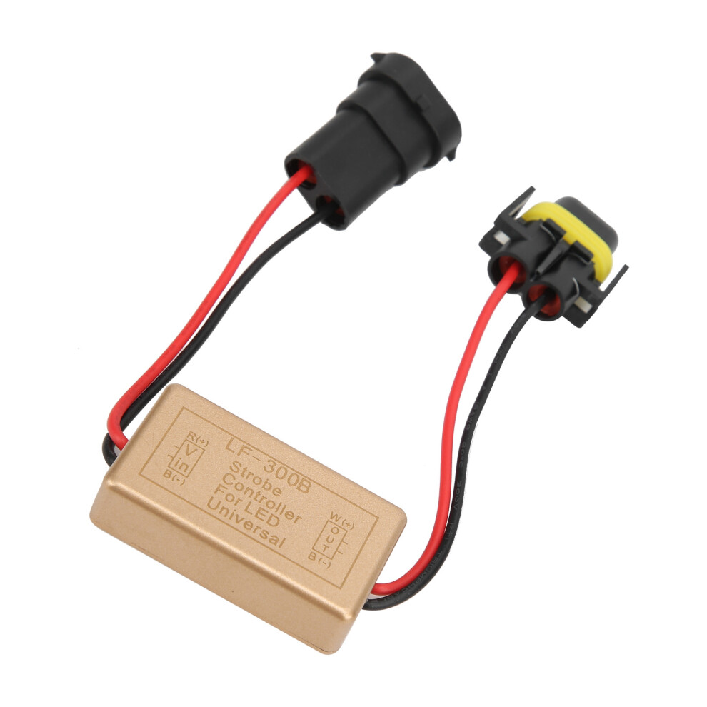 Strobe Flash Controller For Led Headlight Foglamp H8 H9 H11 Socket 8171340712075