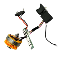 Placa de controle do motor do conjunto de furadeira elétrica sem escova de 12 dentes