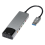 Adaptador conversor de áudio para placa de som de alumínio para notebook 1