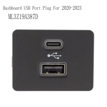 ML3Z19A387D Instrumentbræt USB-portstik USB-opladermodul til Ford