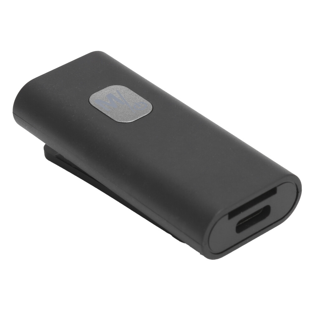 Bluetooth 5.0 Clip Receiver Portable Wireless Audio Adapter With Mic, 200Mah 9431340713106