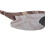Halbrahmen-Schutzbrille Tarnmuster UV400, Einheitsgröße 5
