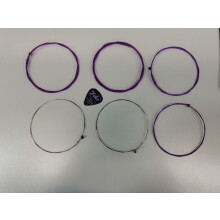 1 Set of 6 Guitar Strings Electric and Acoustic