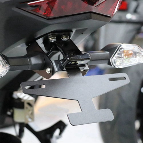 Éclairage de plaque d'immatriculation de moto à LED, lampe décorative universelle 2