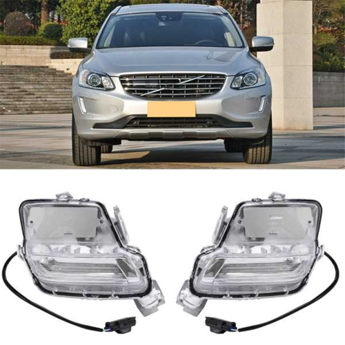 Luci diurne a LED DRL per auto per Volvo XC60 2014-2018 2