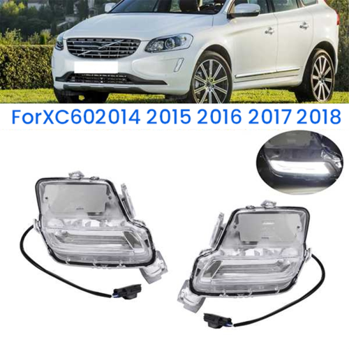 Luci diurne a LED DRL per auto per Volvo XC60 2014-2018 1