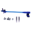 Bil Dent Reparation Knock Bracket, Bule Reduction Nivellering Pin 1