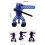 Auto Karosserie Paintless Dent Repair Tools Kleber Puller Blau 5