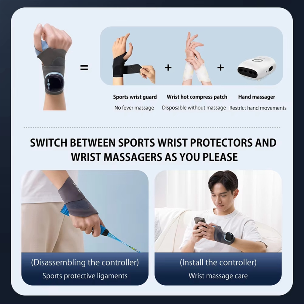Bez Marki Ems Wrist Guard Wrist Support Brace 5 Modes Wrist Compression Brace